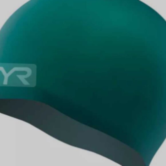Men's TYR Wrinkle-Free Silicone Swim Cap NWT - Picture 1 of 1